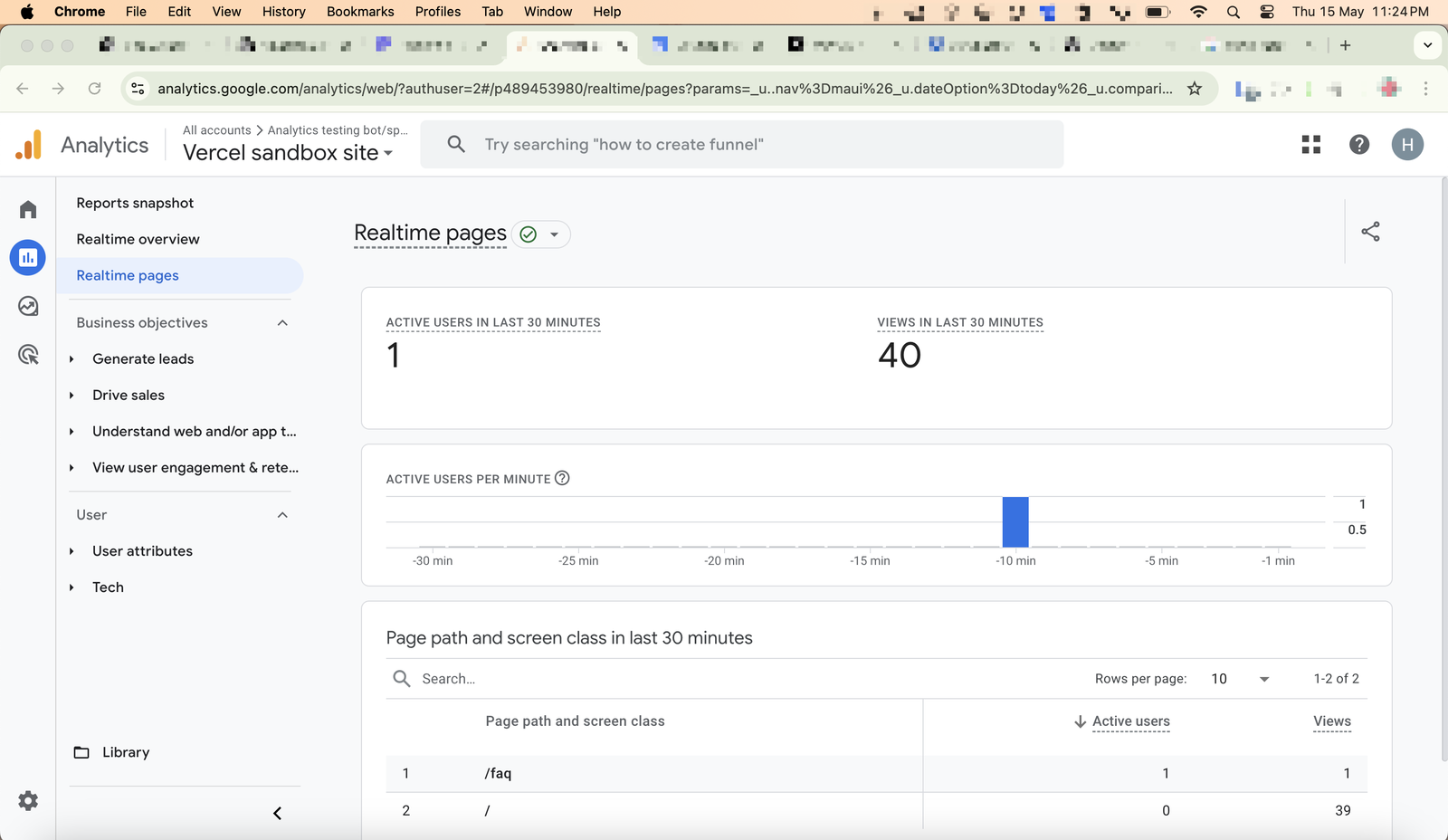 GA real time dashboard showing bot traffic as real traffic for a second time GA real time dashboard showing bot traffic as real traffic for a second time